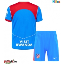 Camiseta Atletico Madrid Tercera Equipación para niños 2025-26 manga corta (+ pantalones cortos)